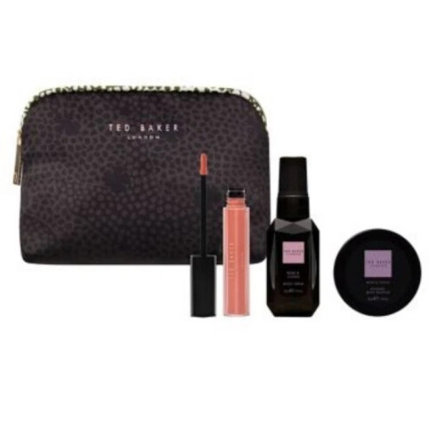 Ted Baker Ted Baker Cosmetic Bag 3-Piece Gift Set