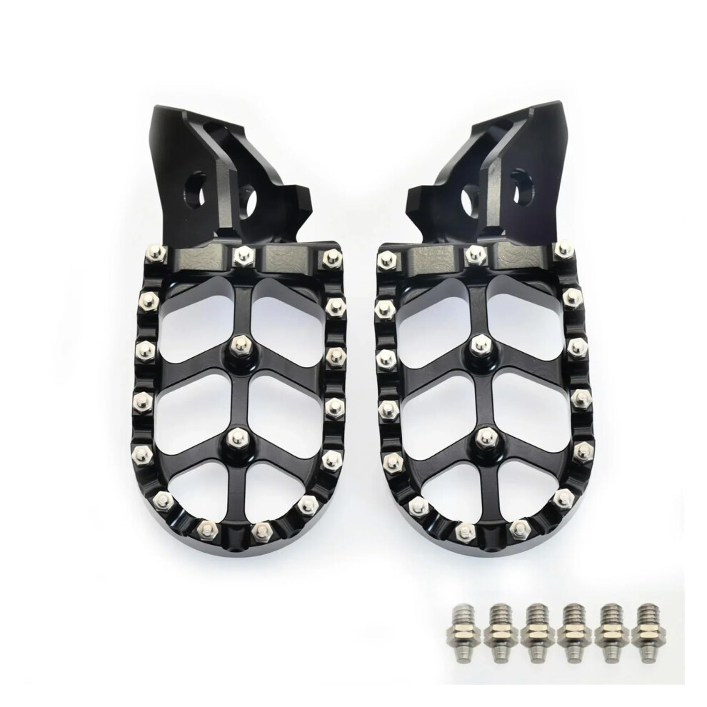 Foot Pegs Aluminum Alloy Antislip 150Kg Load Electric Motorcycle Wide Pegs For Sur Ron Ultra Bee 9001264913571