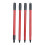 Mop Handle Replacement Adjustable Length Extendable Metal 4 Section Durable Construction Grip 1