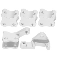 Easy to Install Steering Kit for RGT Crawler EX86100 1/10 Car, Lightweight Design Corrosion Resistance Component with Durable Construction and Direct