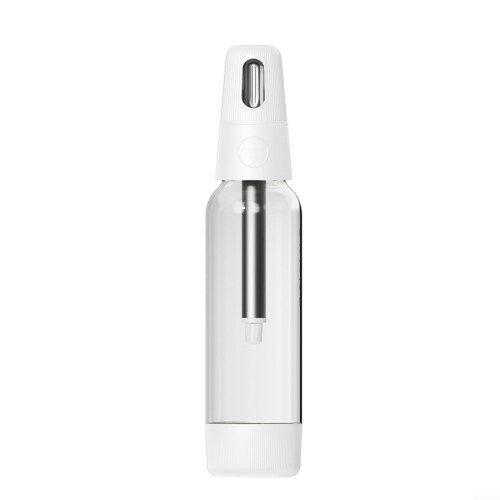 Sparkling Water Maker 1000ml Soda Dispenser with Storage Lid OneButton Operation for Home Kitchen