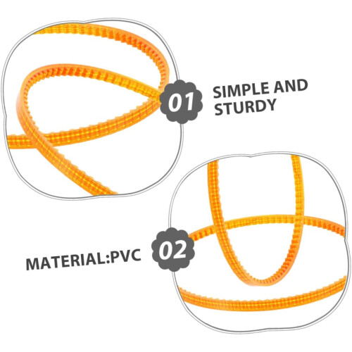 4pcs Cotton Candy Machine Belts Replacement Parts for Easy Maintenance and Versatile Usage 1
