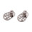 Premium Gold Plated Earring Stabilizers Mesh-Silver Style 1 1