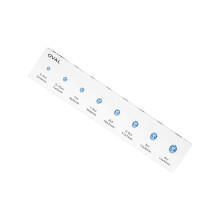 Professional Acrylic Ring Sizing Tool Precise-Oval diamond