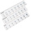 Professional Acrylic Ring Sizing Tool Precise-Oval diamond 5