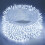 200 LED String Lights Cool White with Twinkle Effect for Indoor Outdoor Use, Clear Flexible Wire 5