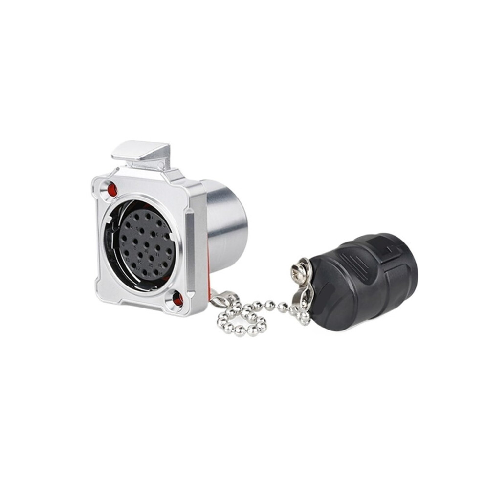 Aviation Connector 19Pin Bd24 Male Female Waterproof Industrial Flange Mount Plug Socket 9001264912314