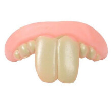 Funny Dog Fake Teeth, Durable Animal Prosthesis, Plastic Mouthpiece For Puppy Protes Rabbit Teeth