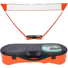 Portable Badminton Net Set - Folding Outdoor Badminton Net Frame for Adults and Kids, Easy Setup, Durable Design