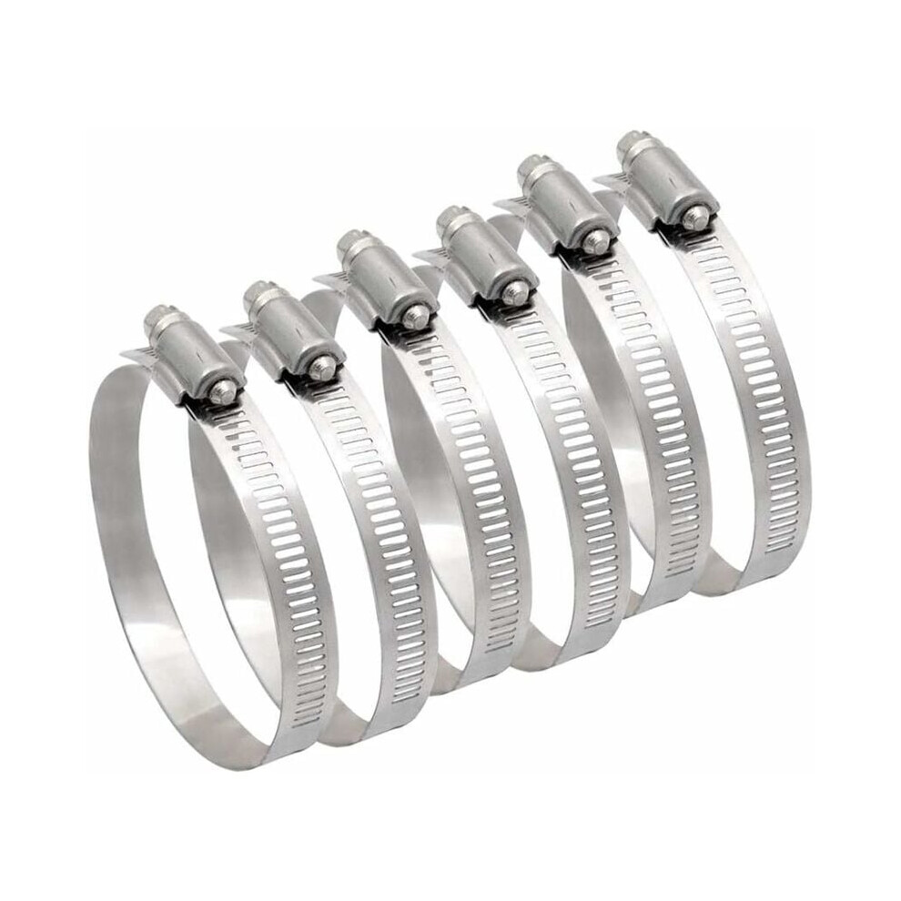 Water-Proof And Rust-Proof Duct Clamps, Powerful Function Adjustable Hose Clamp For Automotive And Mechanical Applications (91-114Mm) 9198585060029