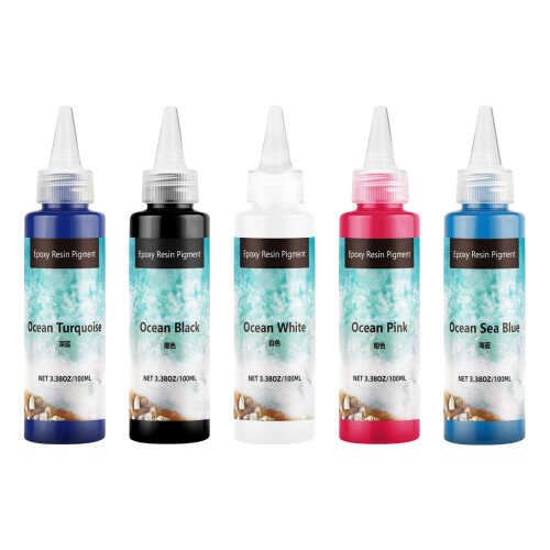 Thick Resin Coloring Pigment for Ocean Designs High-White 1