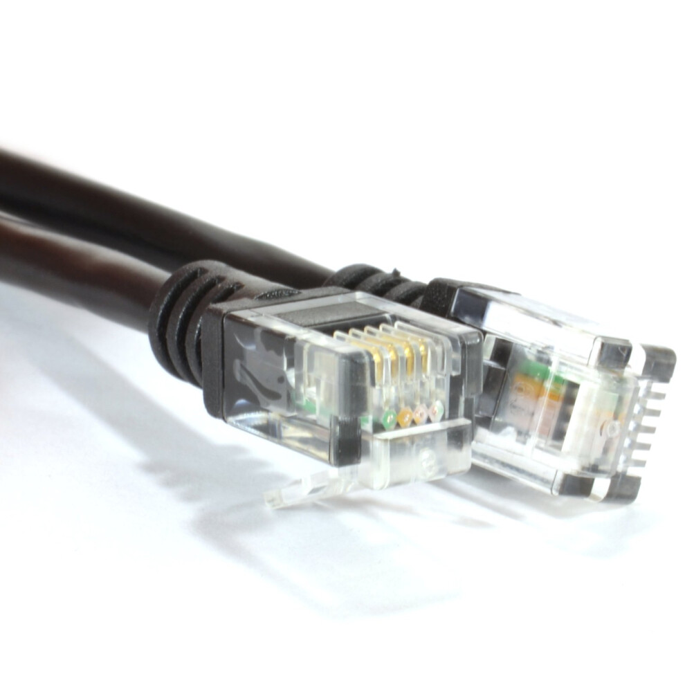 Adsl 2 Speed Broadband Modem Cable Rj11 To Rj11 10M Compatible With Adsl 2 Modems Black 9001264914486