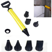 4-Düsen-Fugenwerkzeug für Beton- und Steinfugen, verstellbare Düsen-Handpumpe für Zementmörtel, ergonomischer Griff, robustes ABS-Gehäuse