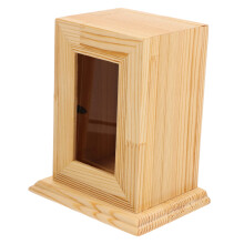 Pet Urn Cat Memorial Cremation Urn For Dog And Cat, Wooden Box, Ashes Container, 17x14cm