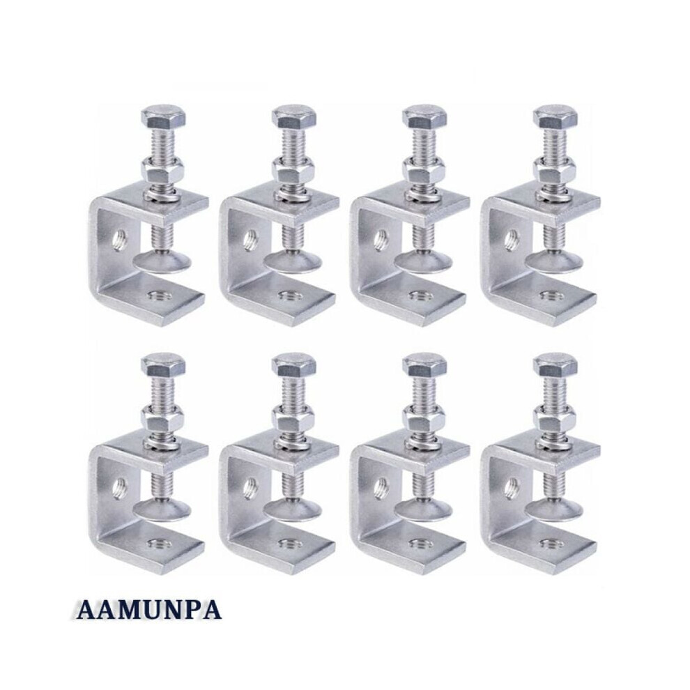 Corrosion Resistant Heavy Duty Woodworking Clamp, Stainless Steel Versatile Application For Welding And Construction (8 Pieces) 9198585060234