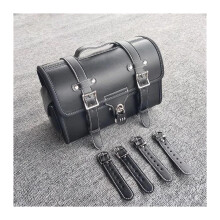 Waterproof Motorcycle Saddle Bags with Side Tool Storage for Electric Bike Rear Trunk Travel Black