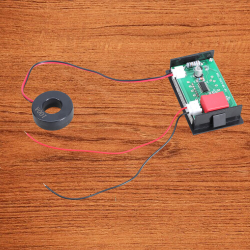 LCD Display AC Current Meter 100A with ABS Housing High 1