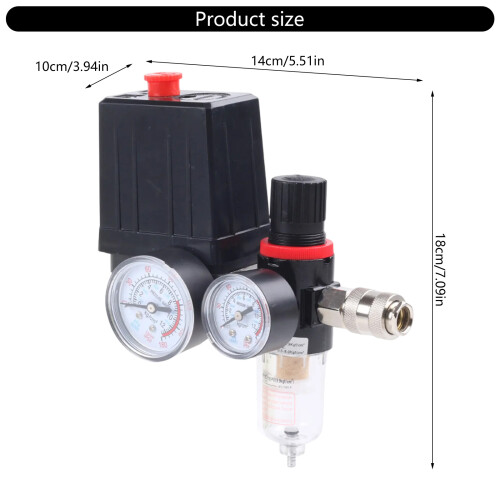 Small  Pressure Regulator Featuring Manometer High Precisions 2