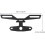 Adjustable Foldable Motorcycle Tail Light Bracket Metal License Plate Light Holder Compact Design 4