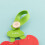 Playful Cherry Heart Accessory PU Leather Keychain for Bag-1 6