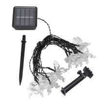Solar Butterfly Garden Lights Outdoor LED String with Decorative Design Solar Powered for Patio Wedding