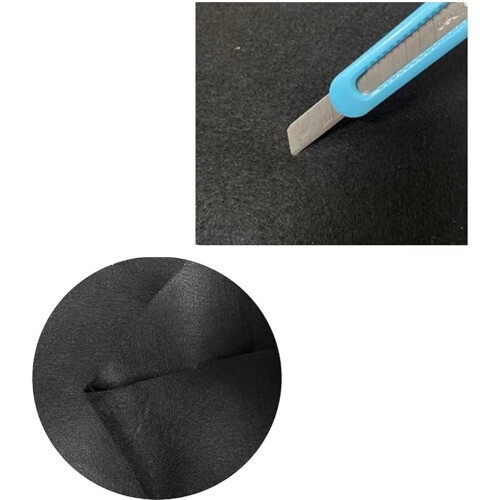 Round Pool Liner Pad Waterproof Ground Protector Prevents Punctures for Above Ground Pools 3.66m 2
