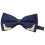 Men's Classical BowTie Adjustable Polyester Silk Necktie For-5 1
