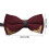 Men's Classical BowTie Adjustable Polyester Silk Necktie For-5 5
