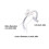 Imitation Lip Rings Without Piercing Clip-Five pointed star st 4
