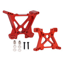 Kit de substituição da torre de amortecedor, liga de alumínio anodizado de precisão para carro RC Traxxas Slash 1/10, peças de atualização