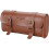 Motorcycle Handlebar Bag  Leather Handmade Saddlebag Fork Bag Roll Storage With Straps Brown 4