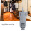 Cabinet Door Soft Close Hinge Buffer, Soft Close Adapter for Smooth Operation, Adjustable Cabinet Door Buffer for Kitchen Cabinets, Compact ABS Plasti 4