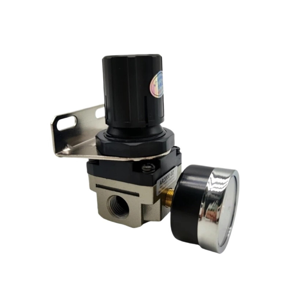 Ar200002 G1/4 Pneumatic Air Pressure Regulator For Air Compressor With Durable Metal Construction 9001264915964
