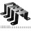 Heavy Duty Deck Fence Brackets for 4x4 Posts with Black Coating, Secure Outdoor Structures 2