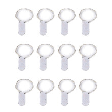 Portable Mini Led String Lights For Party Wedding Decor, Energy Saving 20 Led Lights On 6.5ft Wire, Ideal For Indoor Outdoor Spaces