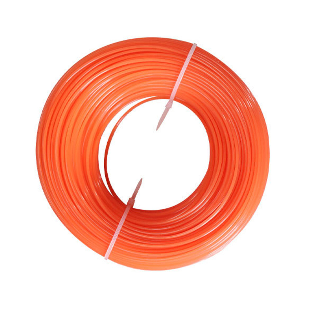 328Ft Nylon String Trimmer Line 1.6/2.0/2.4Mm-Orange 1.6Mmx100m 7704000492386