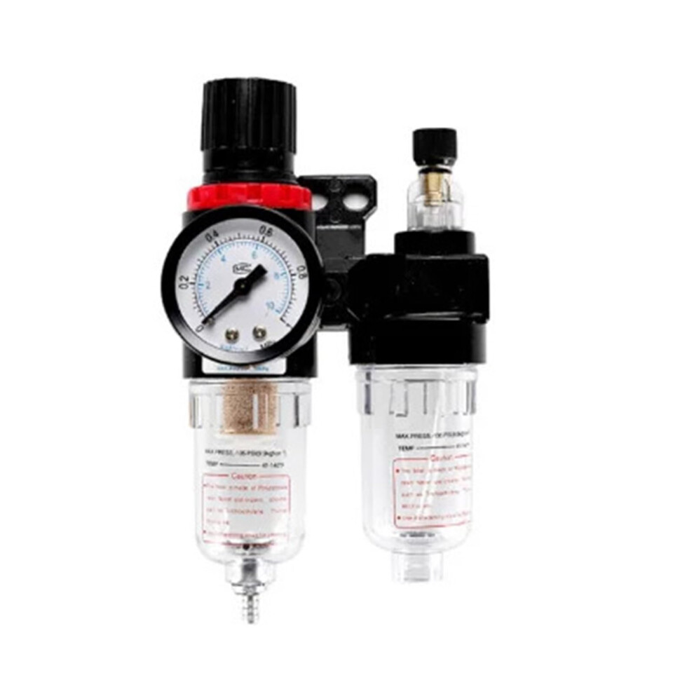 Air Compressor Filter Regulator G1/4 Afc2000 Oilwater Separator With Drain Valve 10Mm Fitting 9001264918637