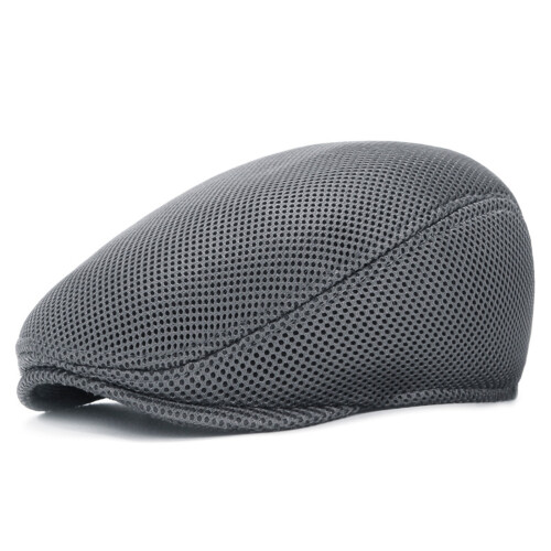 Moderne mesh barethoed, vochtafvoerend polyester,-Donkergrijs