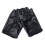 Damen Halbfingerhandschuhe Punk Rock Night Out-Schwarz 1