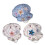 Béret en forme de nuage, chapeau octogonal en forme-Argent 2