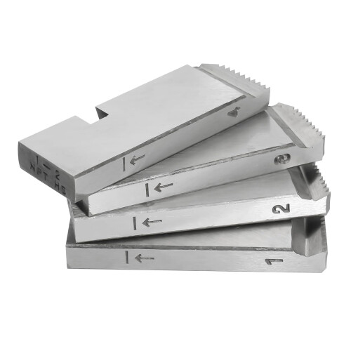 Pack Of 4 Pipe Threader Dies Pipe Threading Equipment For 1 2