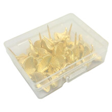 Safe Design Push Pins Set with Storage Box for Wall Decorations
