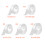 Double Sided Fine Tape 30mm Width High Observability Strong-2 3 3