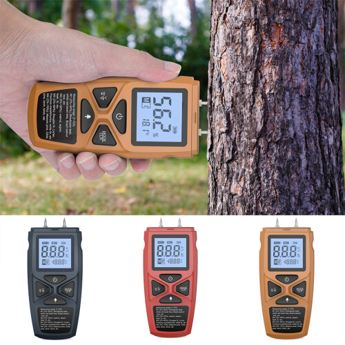 Multifunction  Wood Moisture Tester Efficient Wood Moisture-Red 2
