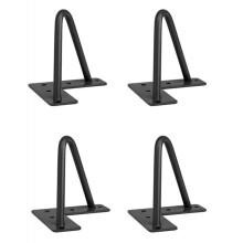 Projekt mebli DIY: metalowe nogi do stołu w kształcie spinki do włosów, minimalistyczny design do szafek, szaf, sof, wycieraczek, łatwy montaż
