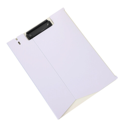 Standard Size Clipboard with Metal Spring Clip Standing-Purple
