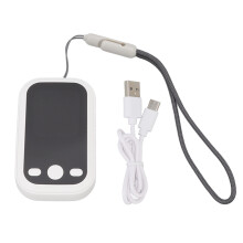 Portable Carbon Monoxide Detector for Indoor Outdoor Air Quality, Multi-Gas Monitor with Intelligent Chip, Rechargeable Battery CO Alarm for Closets K