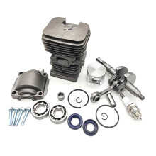 Kit de reconstruction de moteur en alliage d'aluminium, remplacement des pièces usées par un kit cylindre-piston-vilebrequin de précision pour