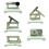 Educational Mechanical Model Reusable Engineering-slider crank 2