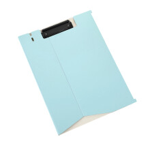 Adjustable Angles Foldable Clipboard Standing up Writing-Blue
